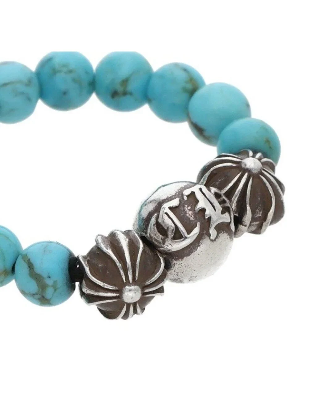 Chrome Hearts Bead Ring Beads Turquoise